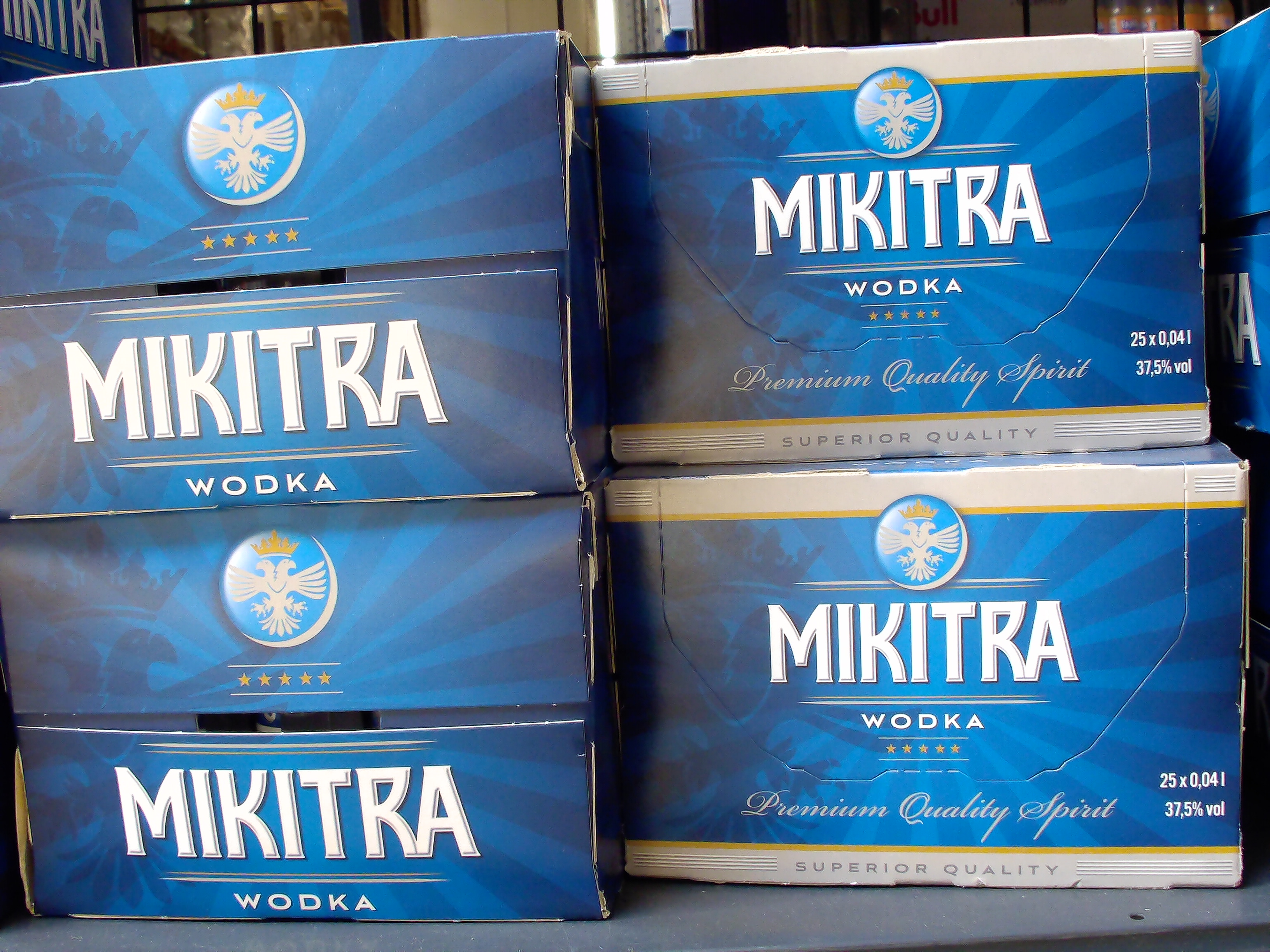 Mikitra Vodka 25x0,04cL